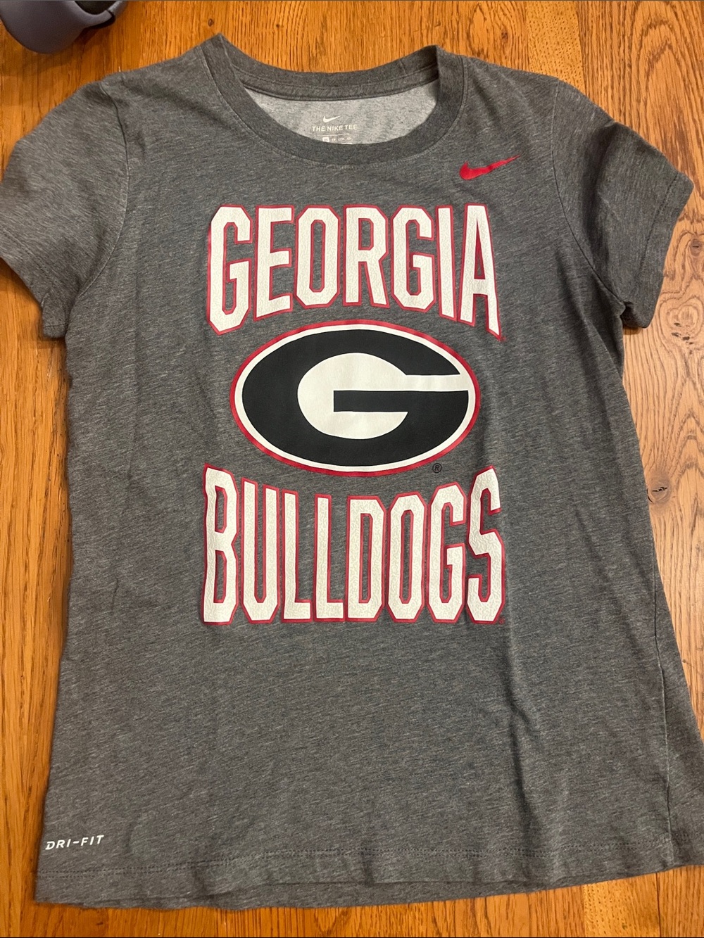 Nike Georgia Bulldogs Gray Tee